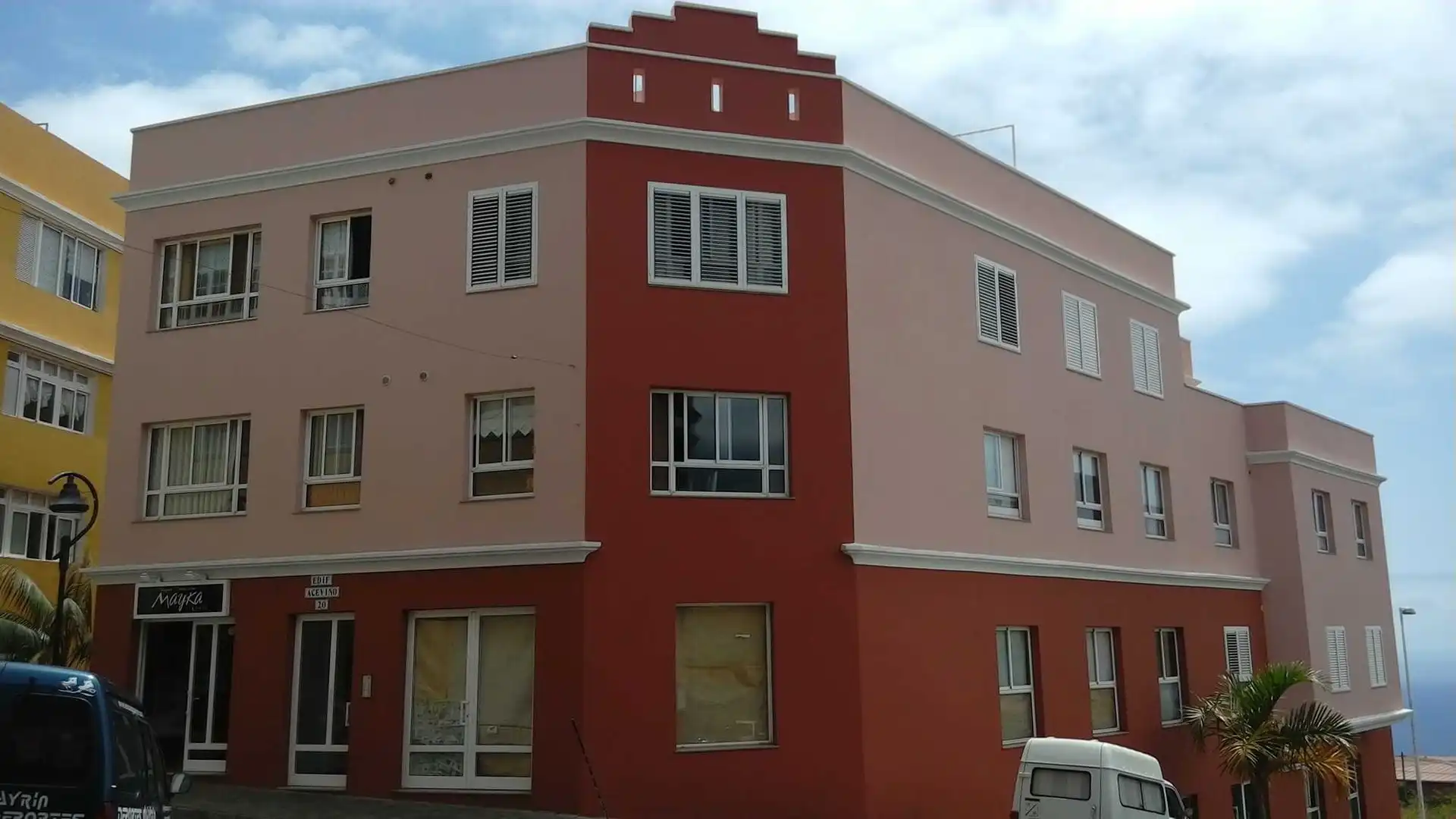 Vista exterior de Garaje en venta en Breña Alta