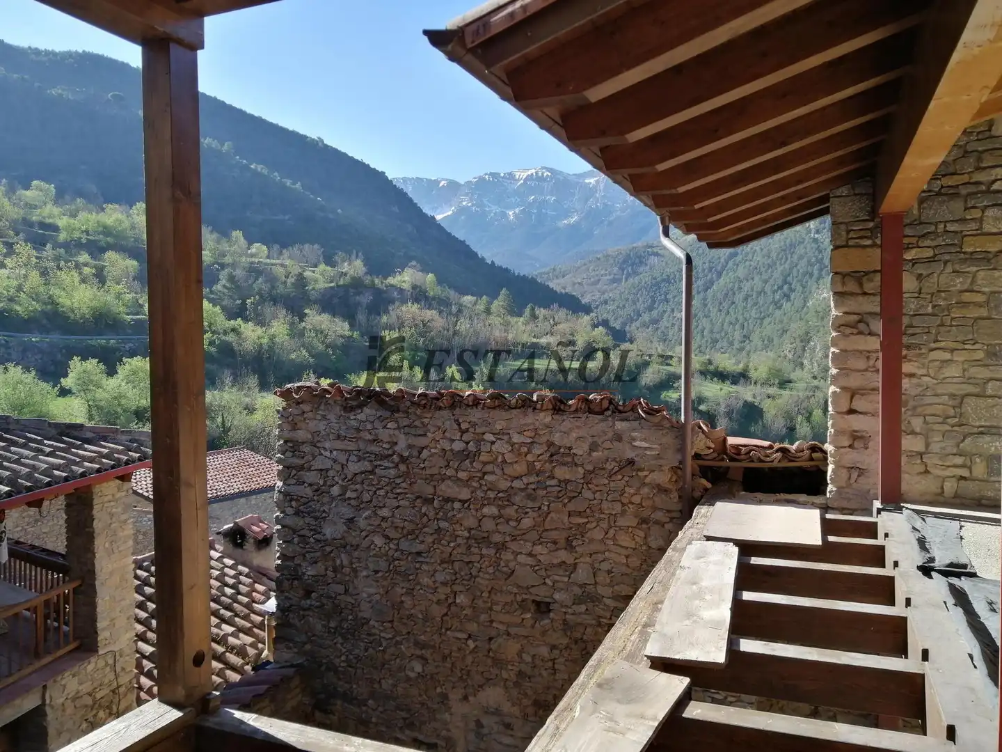 Terrassa de Finca rústica en venda en Arsèguel