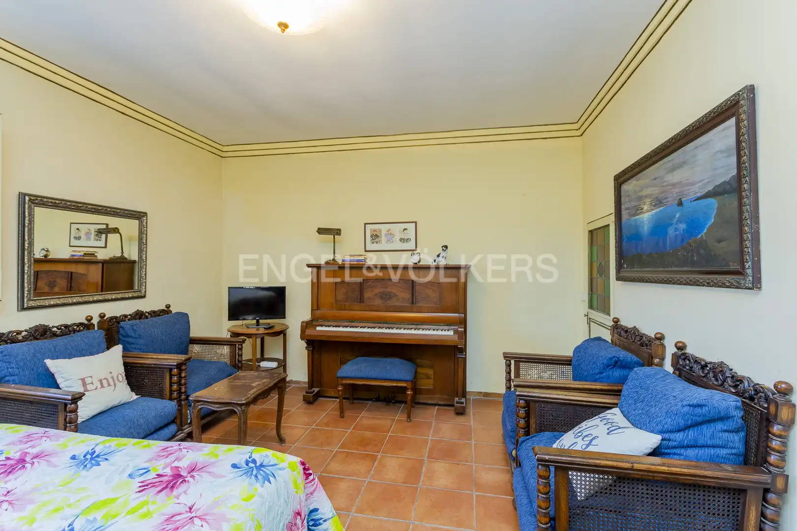 Sala de estar de Finca rústica en venta en Sant Quintí de Mediona con Calefacción, Jardín privado y Trastero