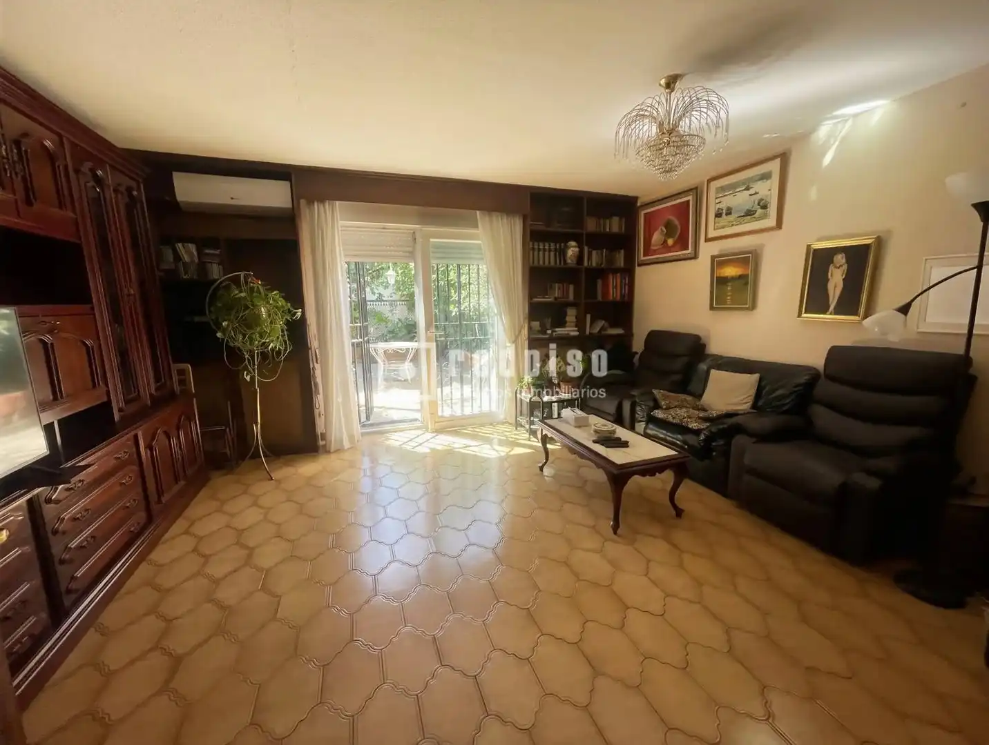 Sala d'estar de Casa o xalet en venda en Madrid amb Aire condicionat, Calefacció i Terrassa