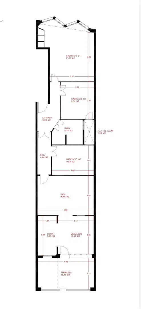 Piso en venta en JAUME CASANOVAS, imagen 14