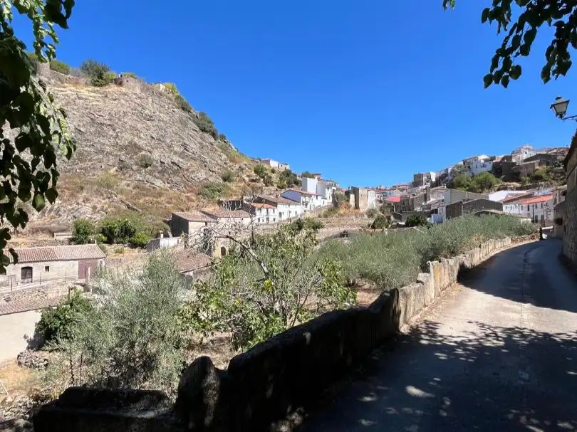 Vista exterior de Residencial en venda en Montánchez