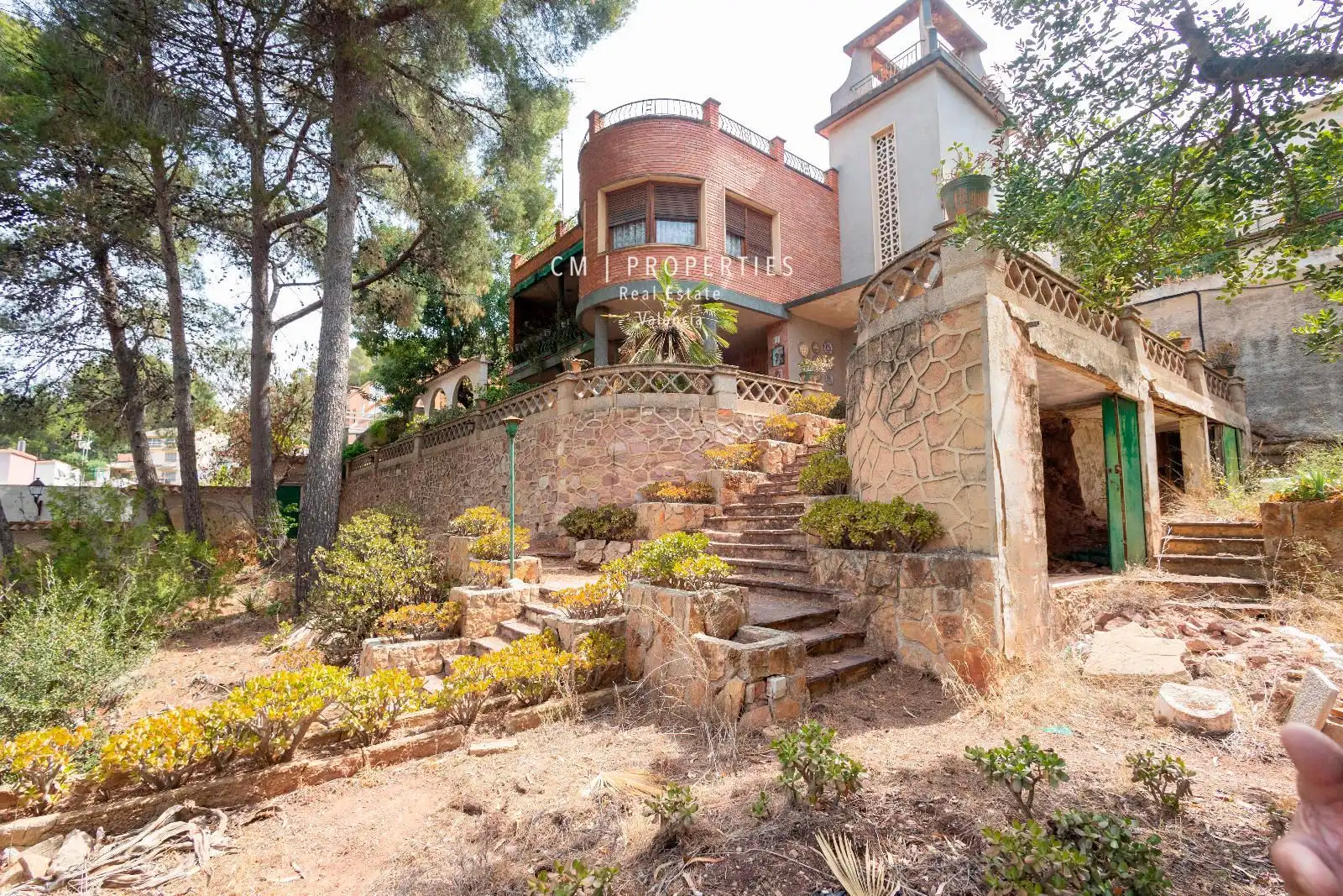 Vista exterior de Casa o chalet en venta en Náquera con Aire acondicionado, Terraza y Piscina