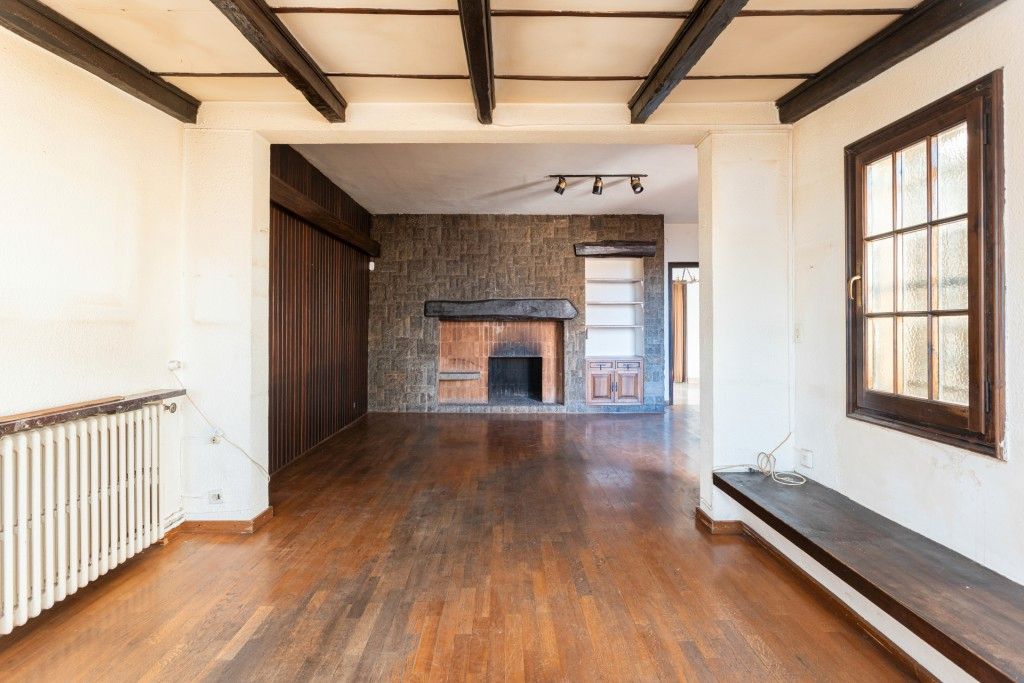 Sala d'estar de Dúplex en venda en  Barcelona Capital amb Calefacció i Terrassa