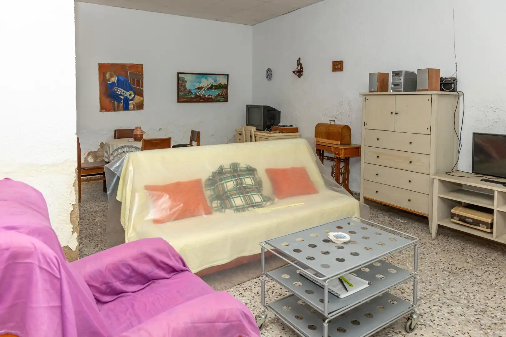 Living room of Houses for sale in Purullena  with Terrace