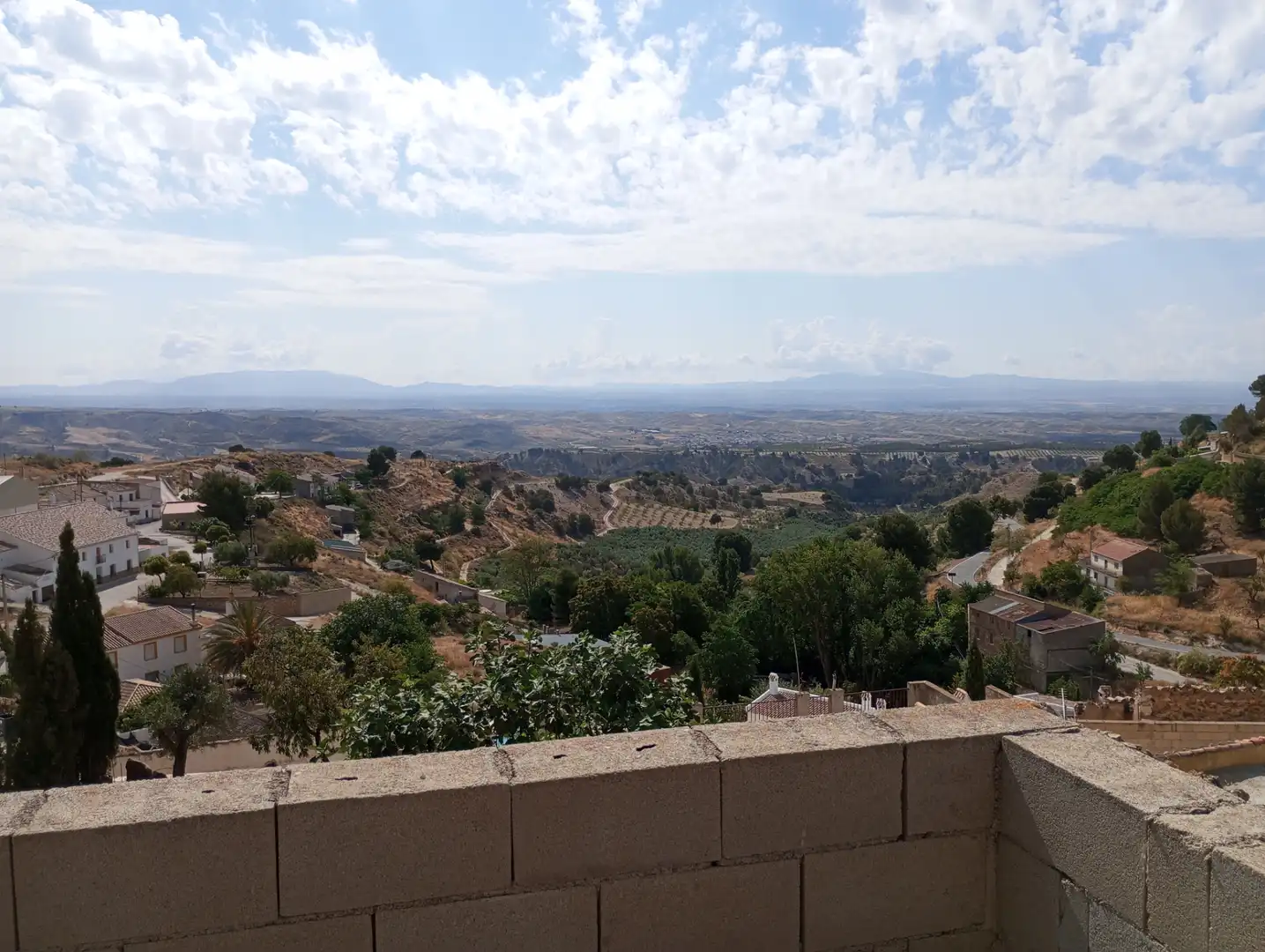 Vista exterior de Casa o xalet de lloguer en Cortes de Baza amb Moblat, Es permeten mascotes i Piscina comunitària