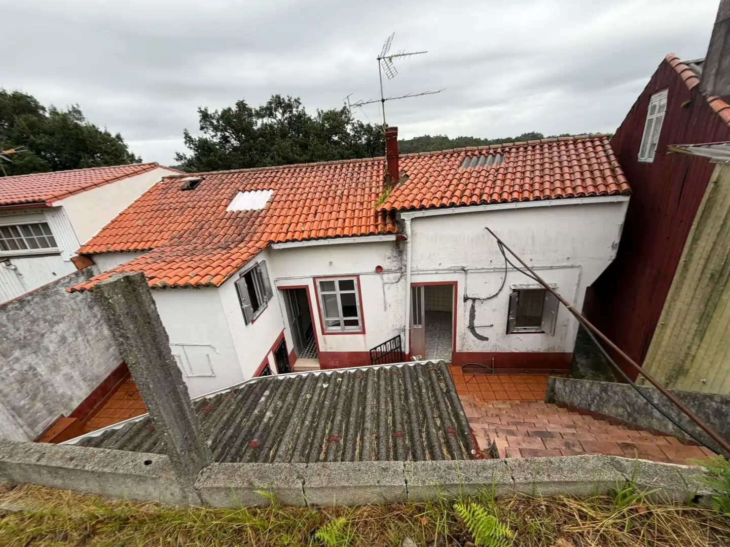 Vista exterior de Casa o xalet en venda en Boiro, A Coruña