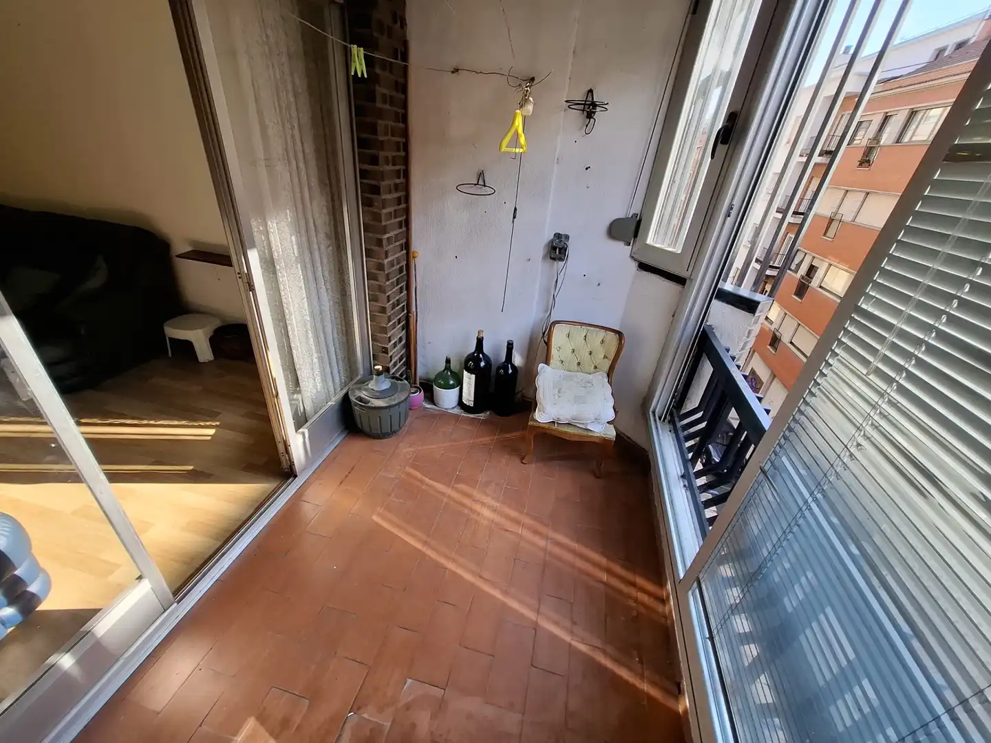 Balcony of Flat for sale in  Logroño  with Heating, Parquet flooring and Terrace