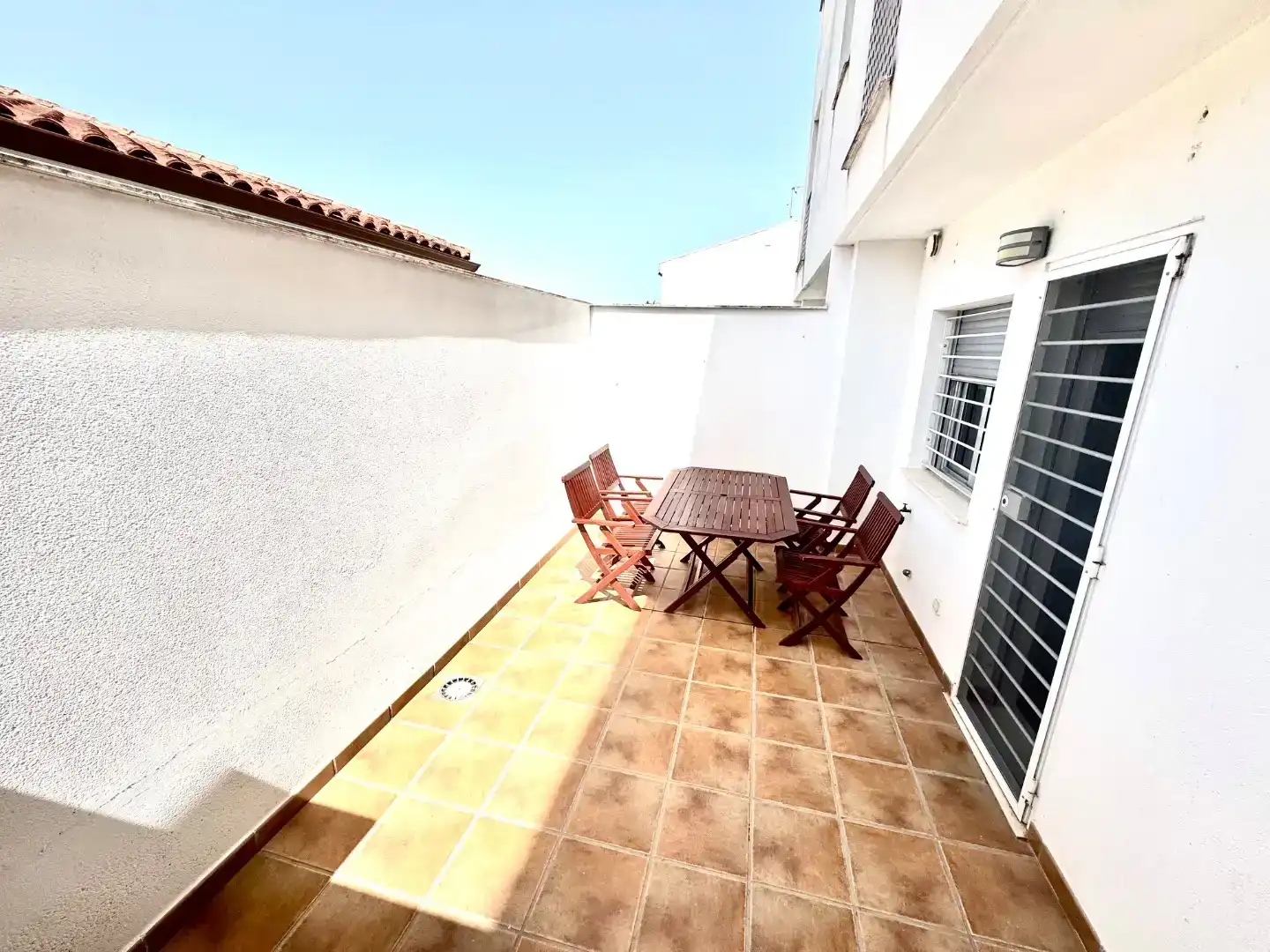 Terrassa de Casa adosada en venda en Enguera amb Aire condicionat