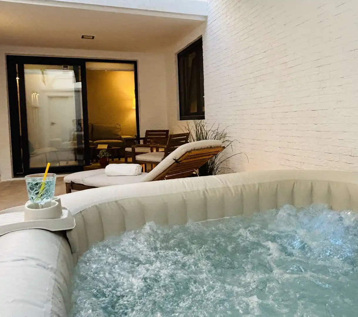 Terraza de Apartamento para compartir en Las Palmas de Gran Canaria con Aire acondicionado, Terraza y Amueblado