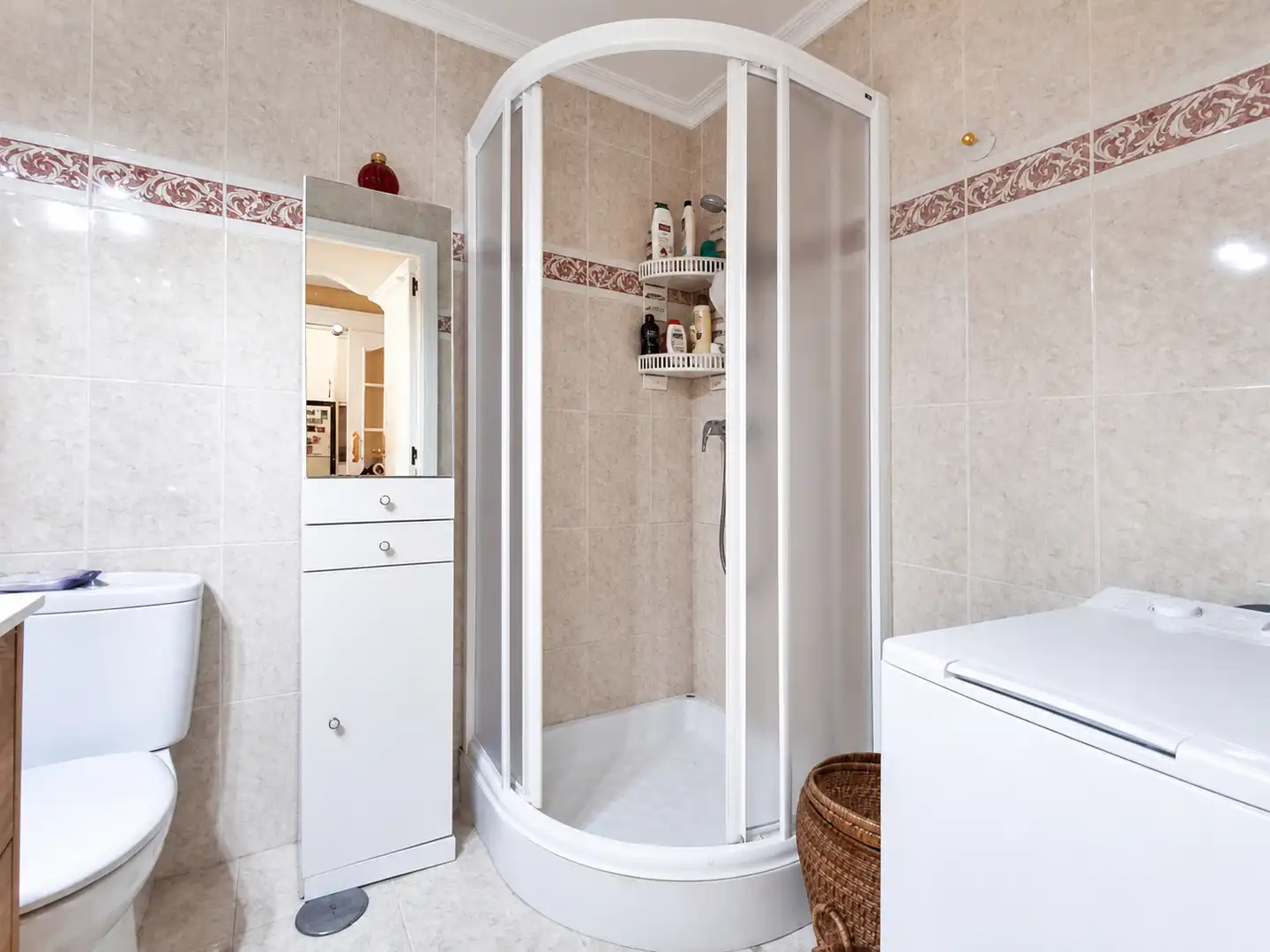 Badezimmer von Wohnung zur Miete in Alicante / Alacant mit Möbliert