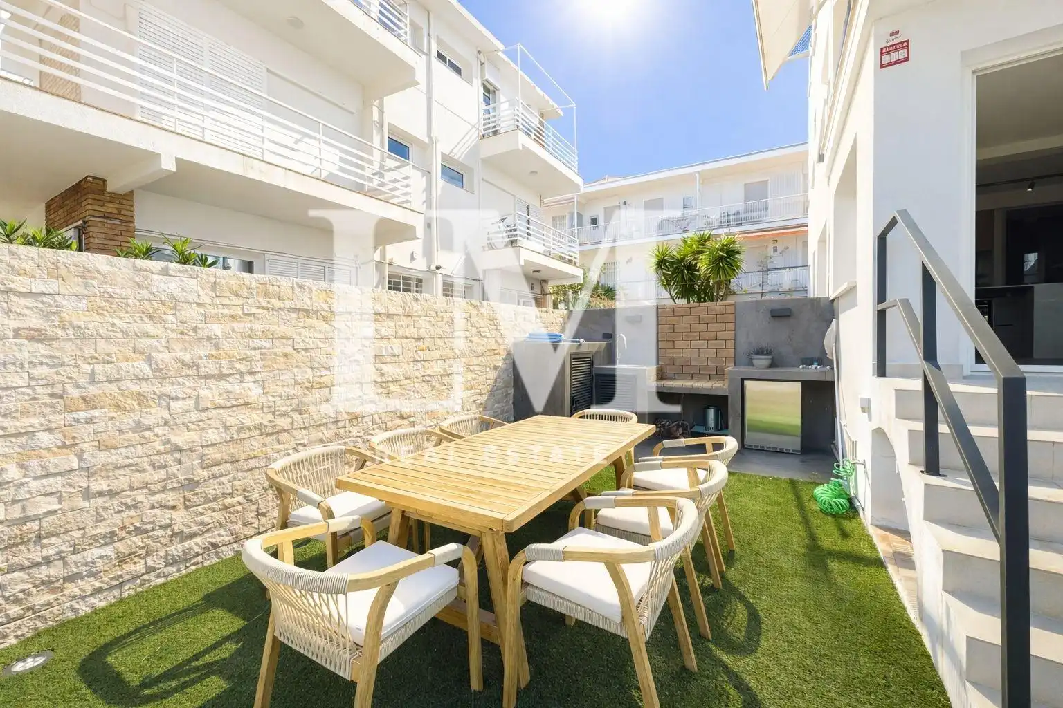 Terrace of Apartments for rent in Sitges  with Air Conditioner, Terrace and Swimming Pool
