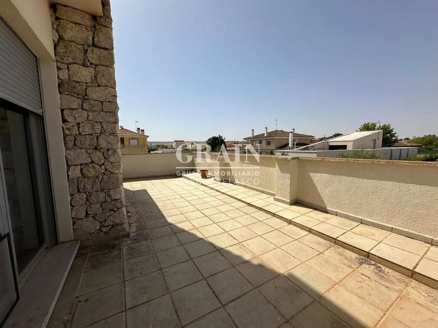 Terrassa de Casa adosada en venda en Albacete amb Calefacció, Jardí privat i Terrassa