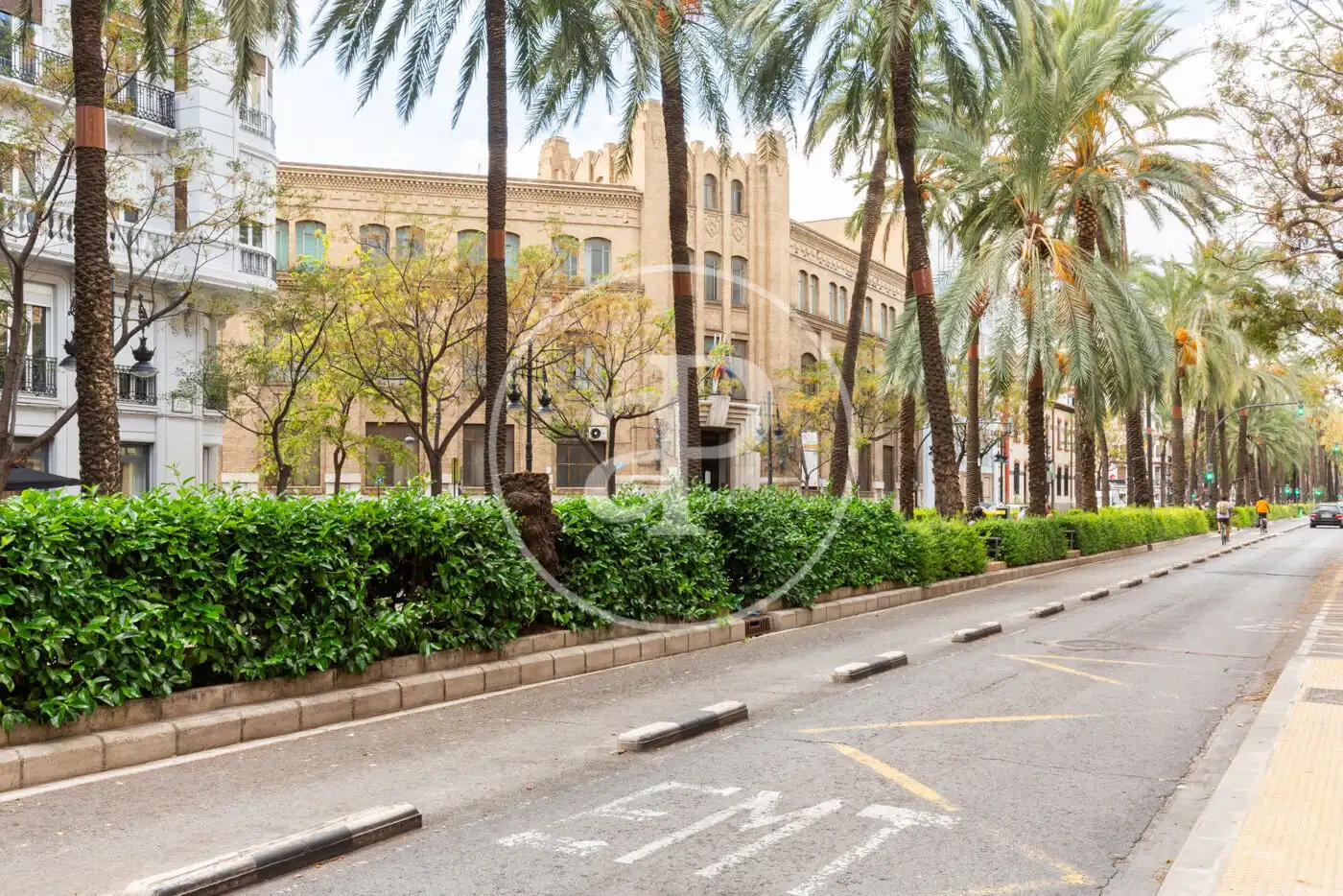 Außenansicht von Wohnung zur Miete in Valencia mit Klimaanlage und Heizung