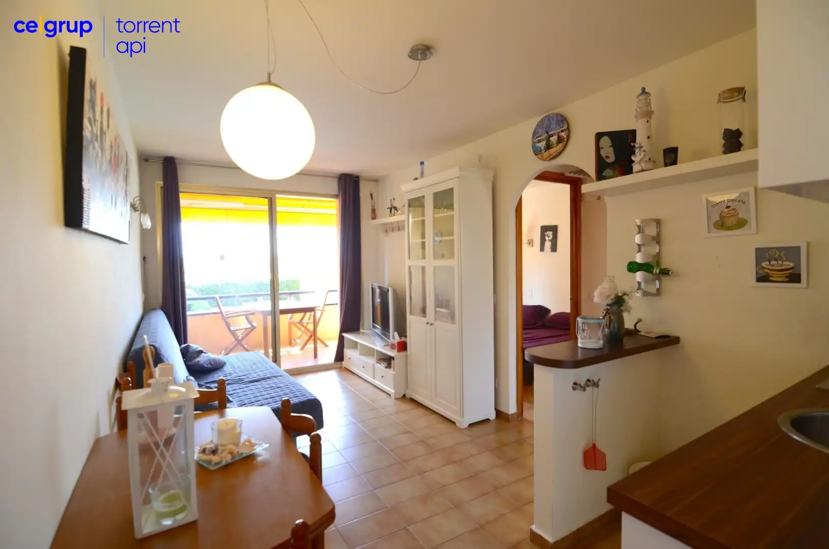 Balcony of Flat for sale in L'Estartit  with Terrace, Swimming Pool and Furnished