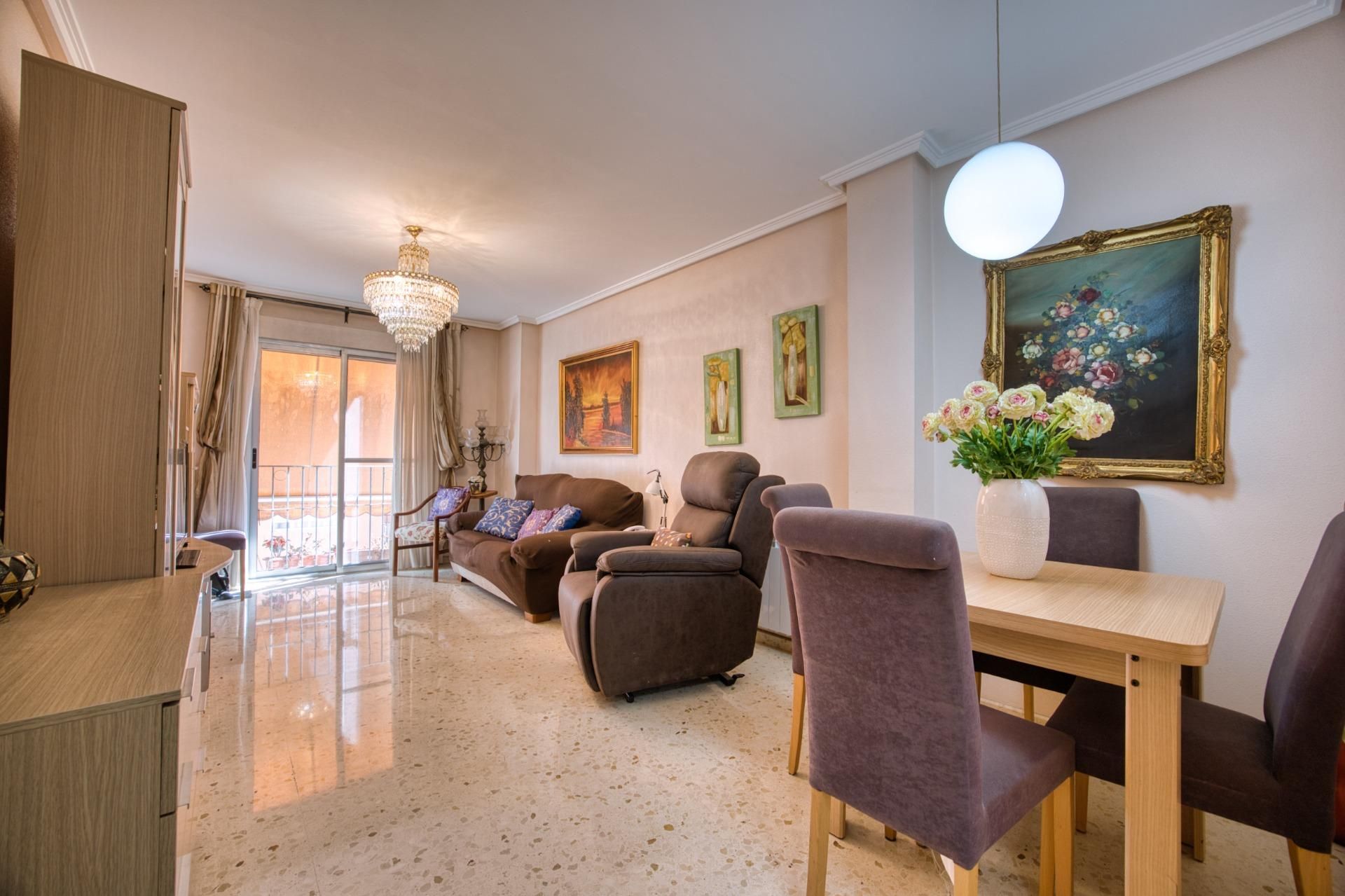 Living room of Flat for sale in Alicante / Alacant