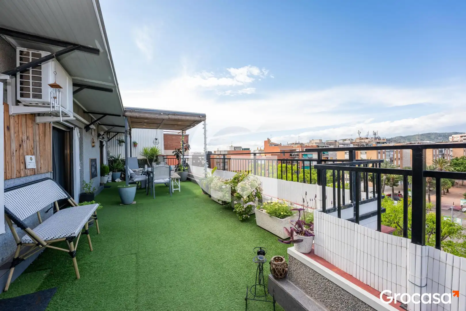 Terraza de Ático en venta en Cornellà de Llobregat con Aire acondicionado, Calefacción y Terraza