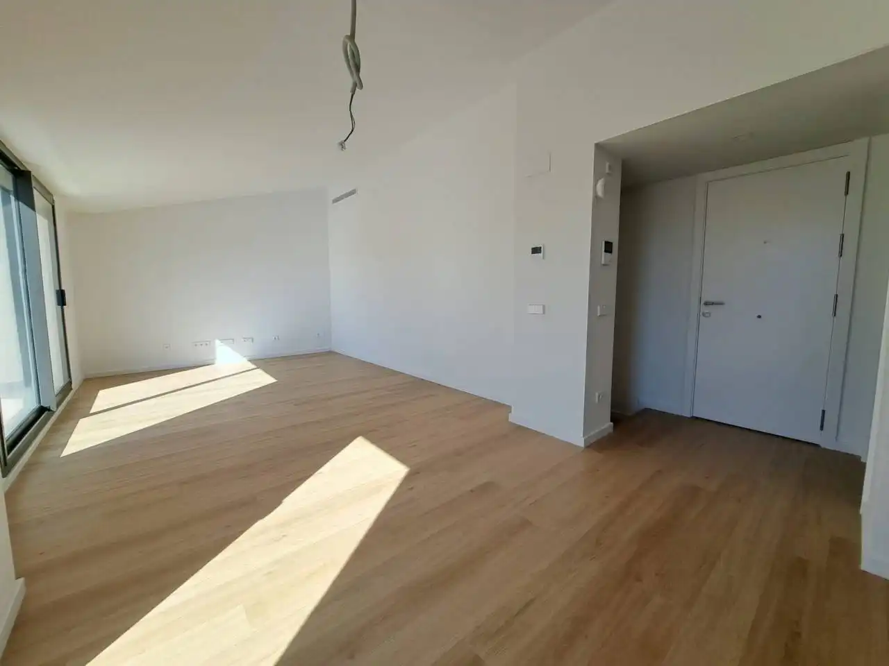 Sala de estar de Piso de alquiler en Sabadell con Aire acondicionado, Calefacción y Parquet