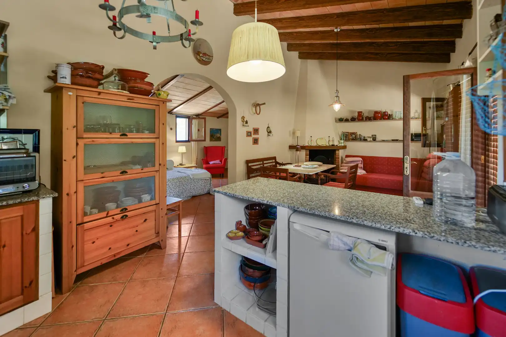 Küche von Country house zum Verkauf in Campos mit Klimaanlage, Heizung und Abstellraum