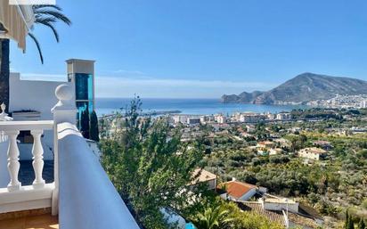 Exterior view of House or chalet for sale in Altea  with Air Conditioner, Terrace and Swimming Pool