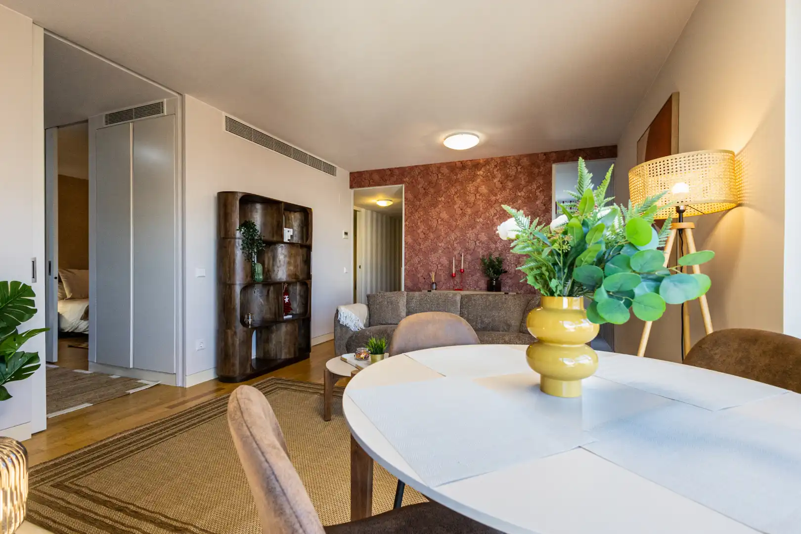 Bedroom of Flat for rent in Zaragoza  with Air Conditioner, Heating and Furnished