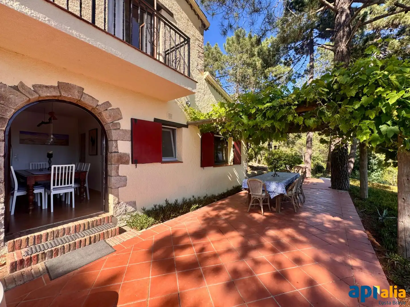 Terrassa de Casa o xalet en venda en Lloret de Mar amb Aire condicionat, Calefacció i Jardí privat