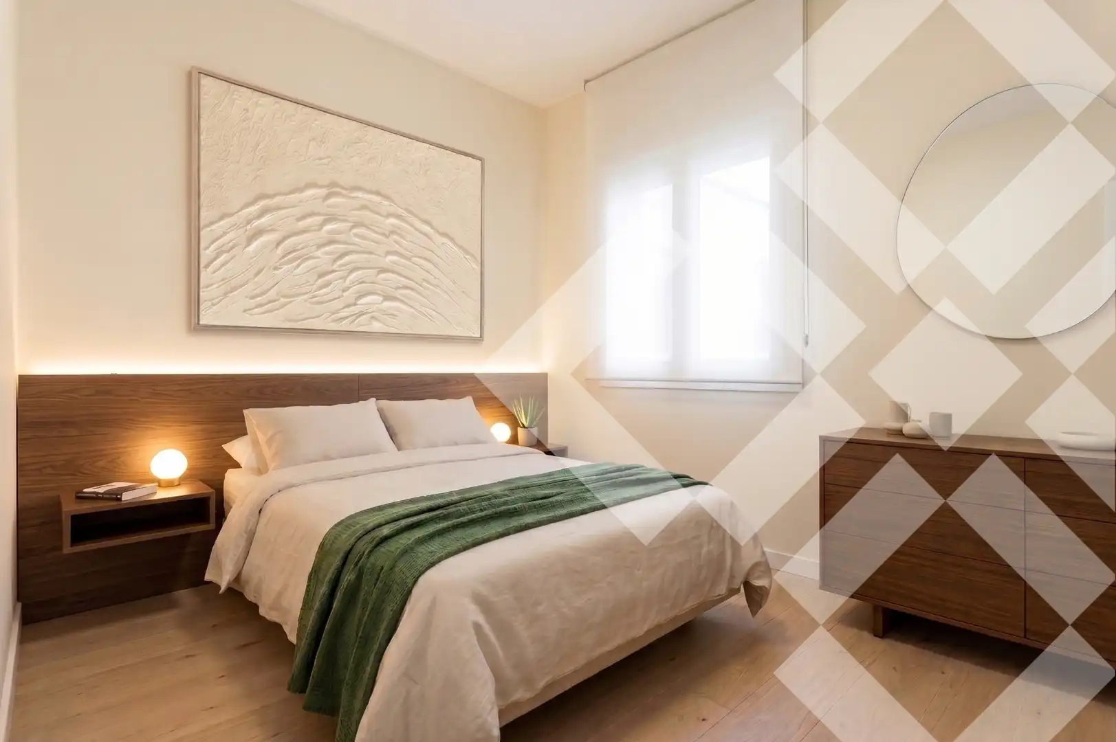 Bedroom of Flat for sale in Barcelona  with Air Conditioner, Terrace and Oven