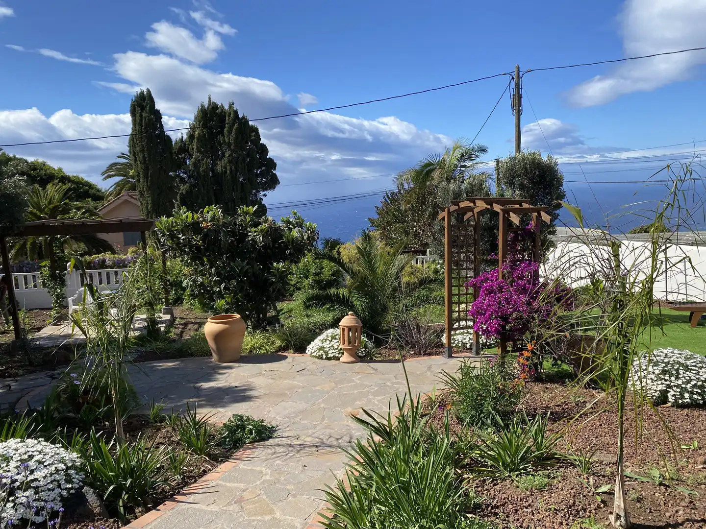 Garden of Houses for rent in Tacoronte  with Air Conditioner, Private garden and Terrace