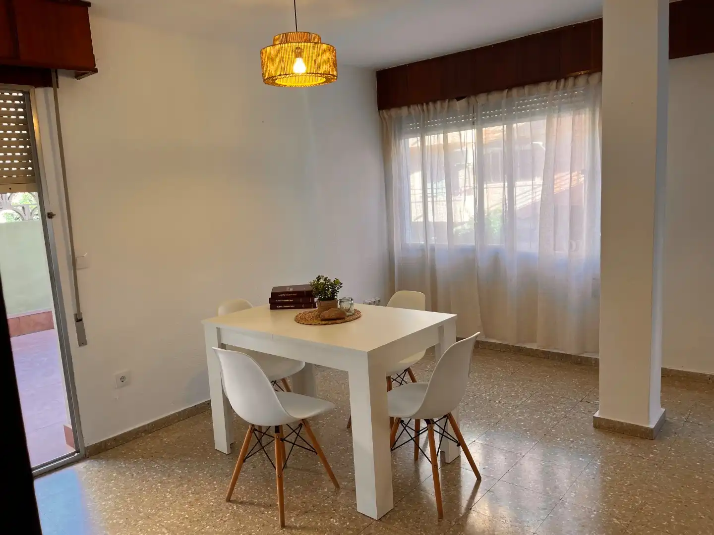 Dining room of Flat for rent in Centro Urbano