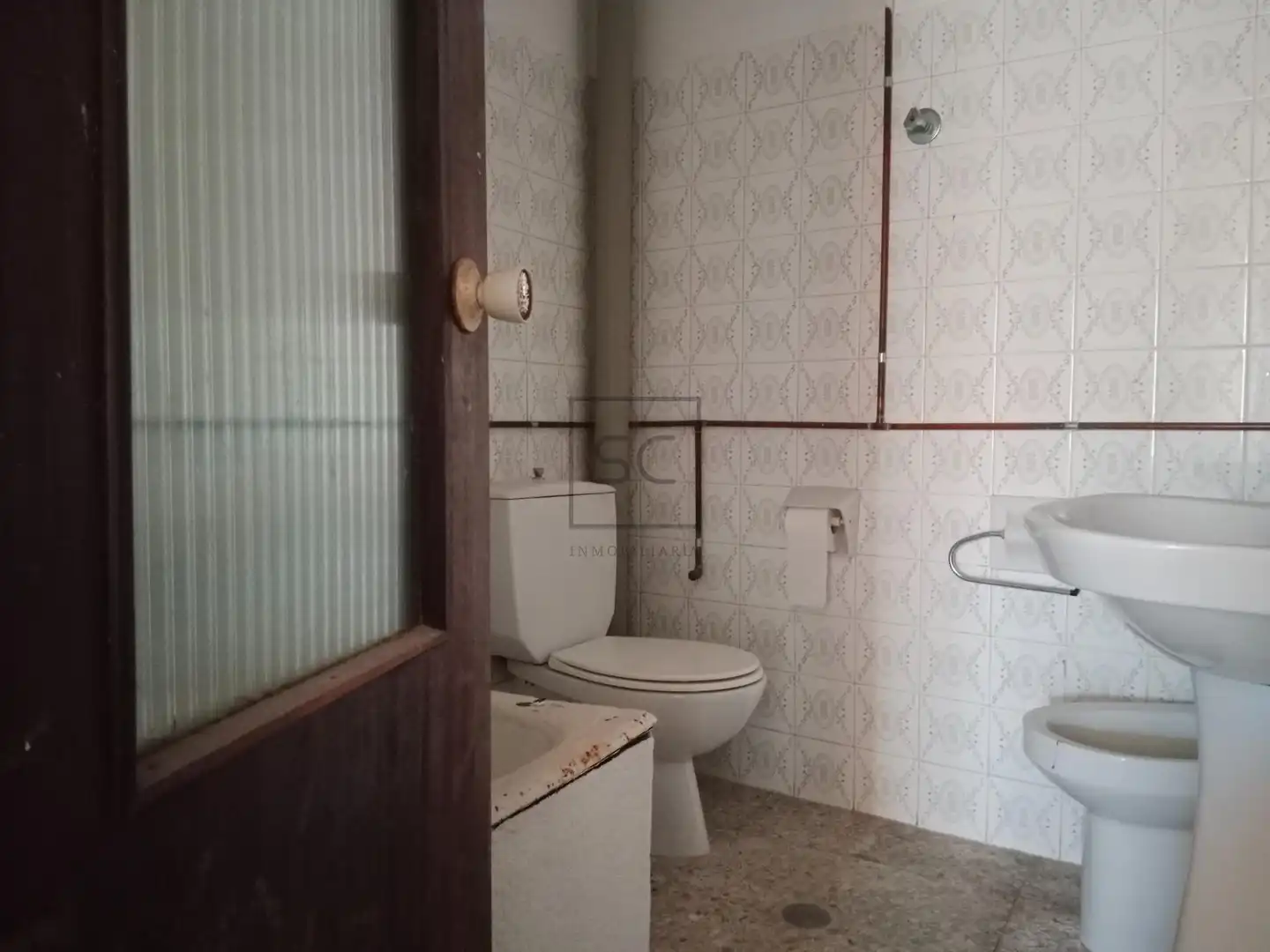 Baño de Casa adosada en venta en Mugardos con Terraza