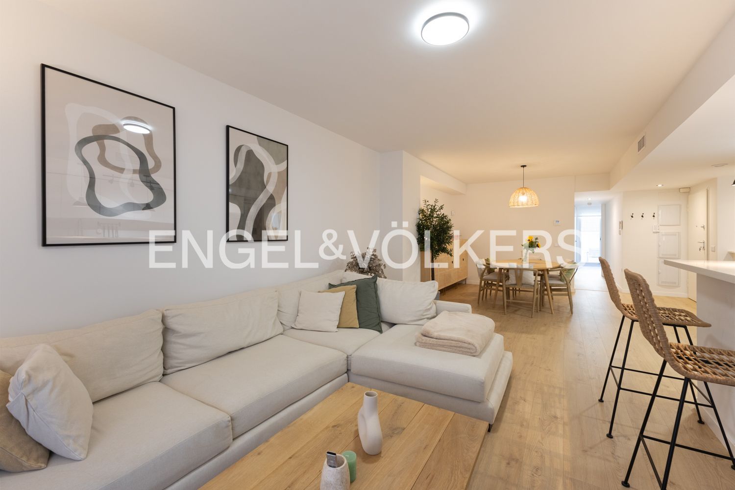 Sala de estar de Piso en venta en  Valencia Capital con Aire acondicionado, Calefacción y Terraza