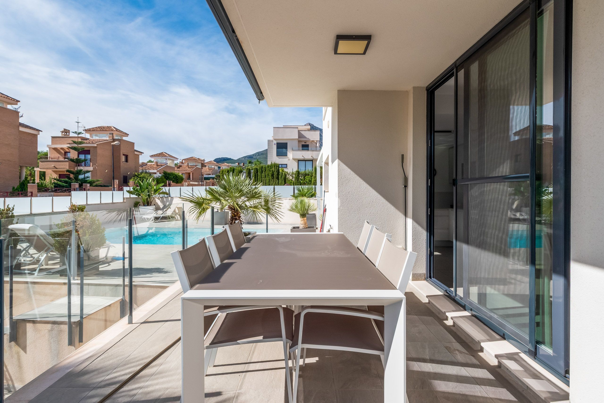 Terrace of House or chalet for sale in La Nucia  with Air Conditioner, Heating and Terrace