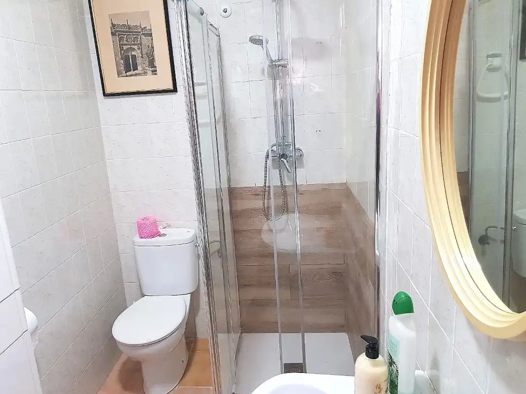 Bany de Casa o xalet en venda en Elche / Elx amb Jardí privat, Terrassa i Piscina