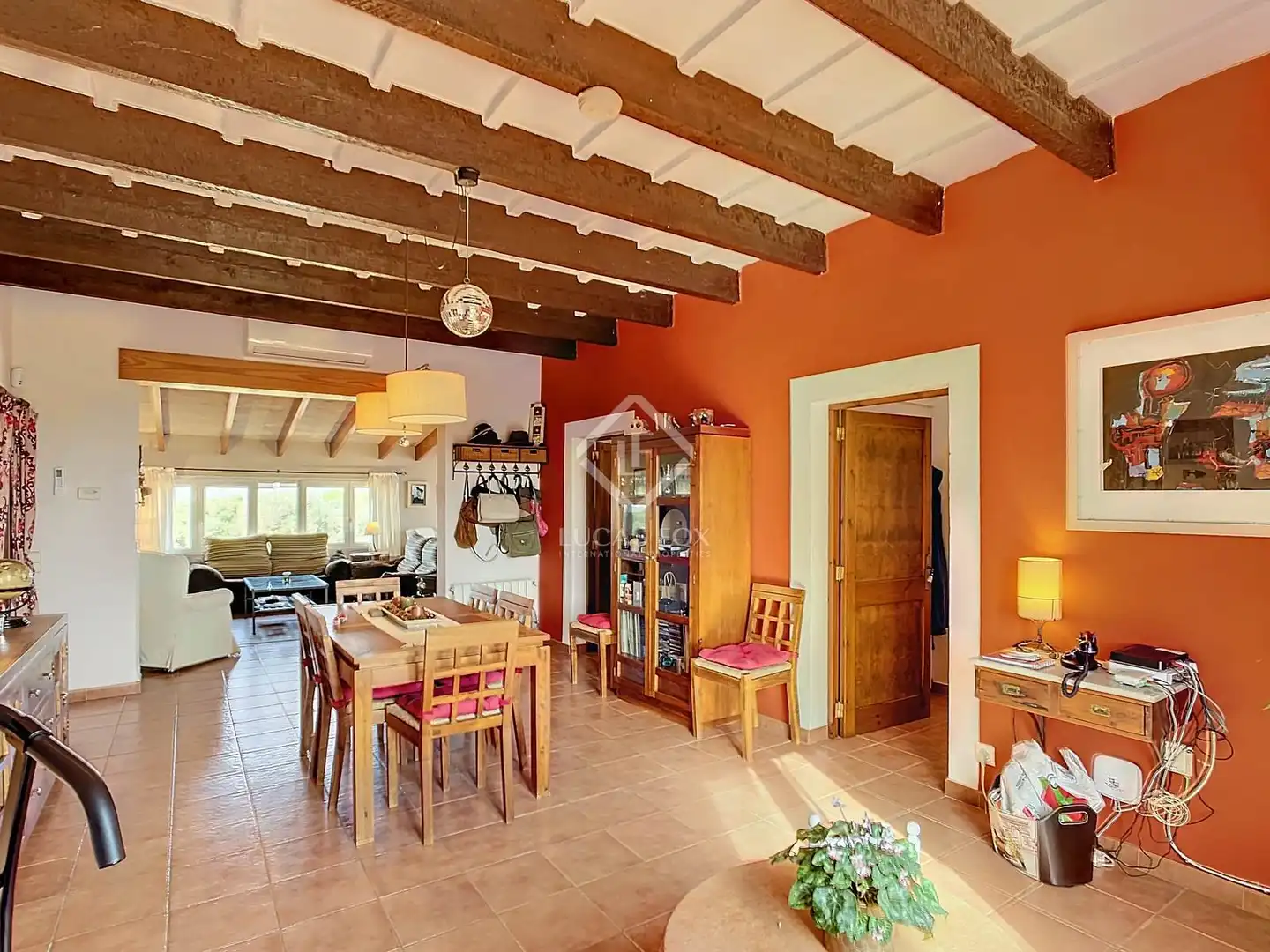 Dining room of Country homes for sale in Ciutadella de Menorca  with Air Conditioner, Heating and Private garden