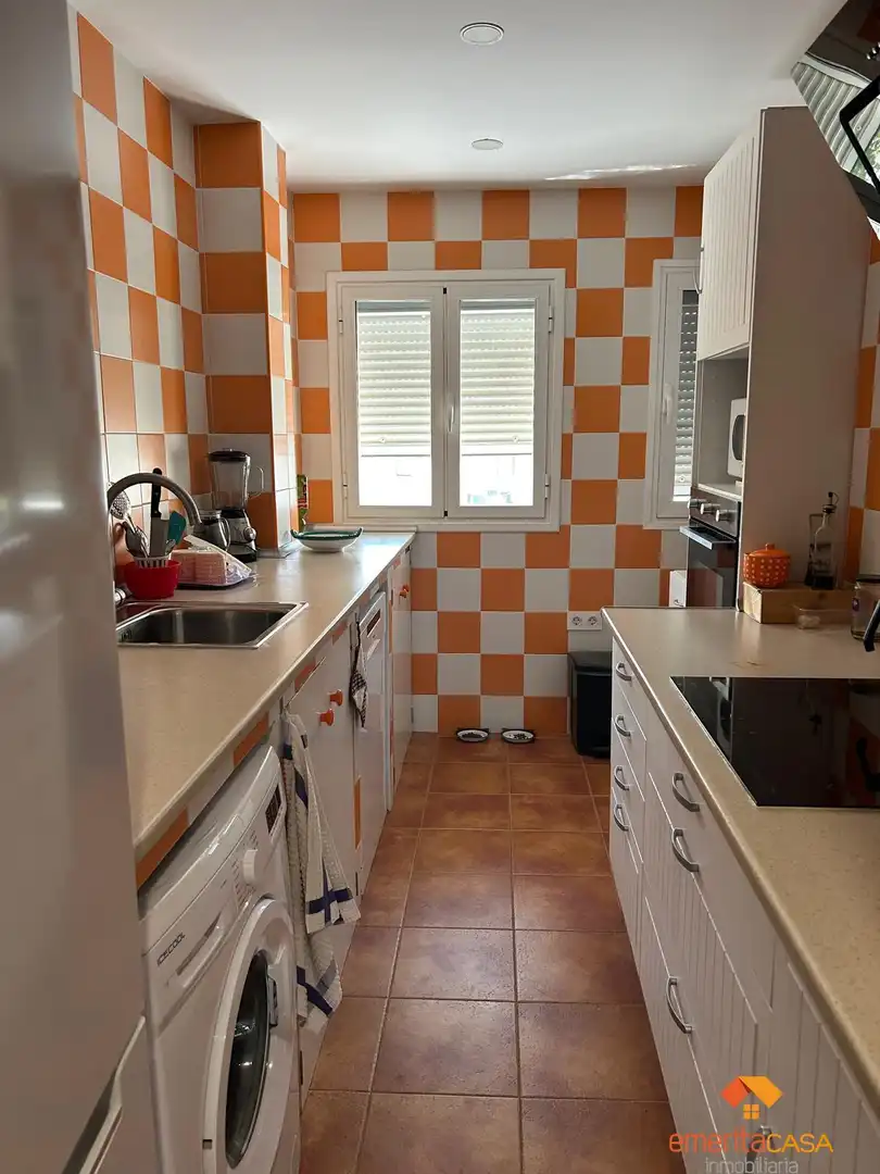 Kitchen of Flat for rent in Mérida  with Air Conditioner, Furnished and Balcony