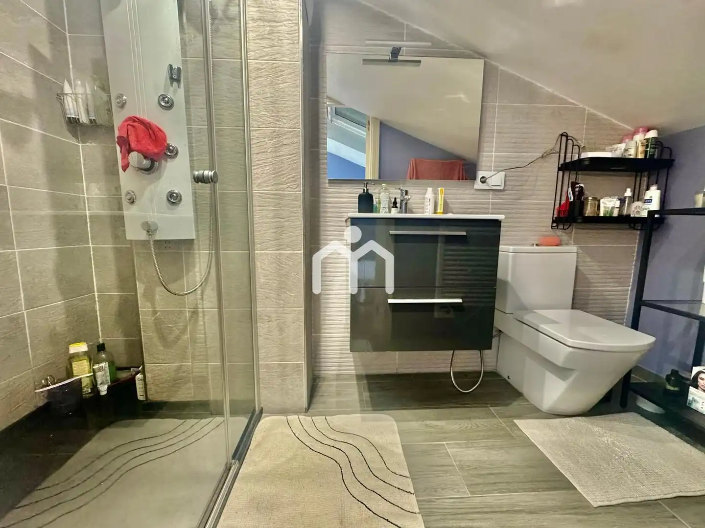 Baño de Casa o chalet en venta en Badalona con Aire acondicionado, Calefacción y Jardín privado