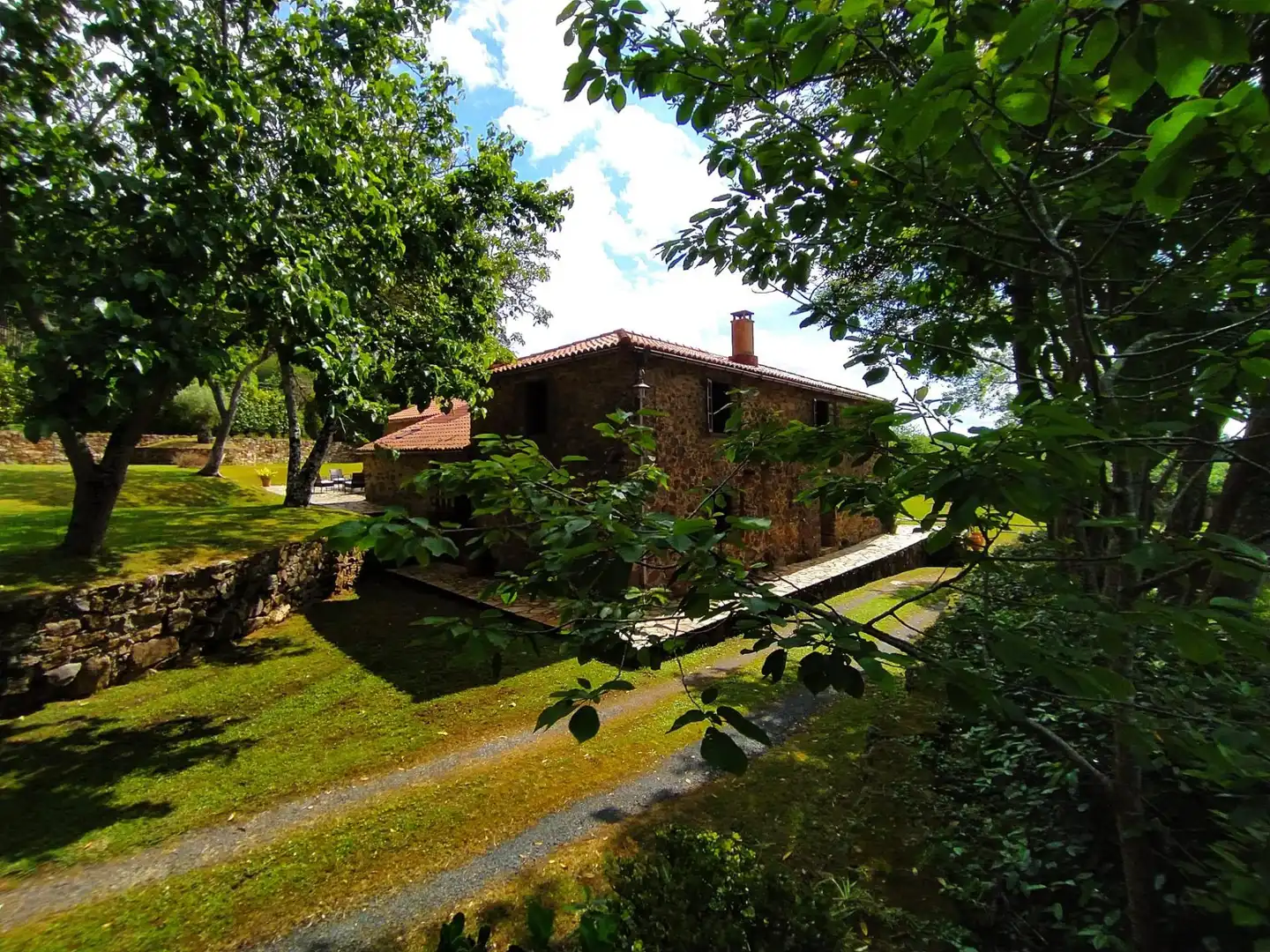 Garten von Haus oder Chalet zum Verkauf in Ortigueira