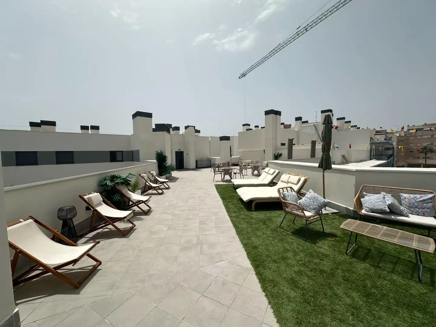 Terrace of Flat for rent in Mijas  with Air Conditioner, Heating and Private garden