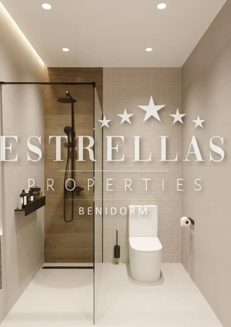 Habitación de Apartamento en venta en Benidorm con Aire acondicionado, Calefacción y Jardín privado