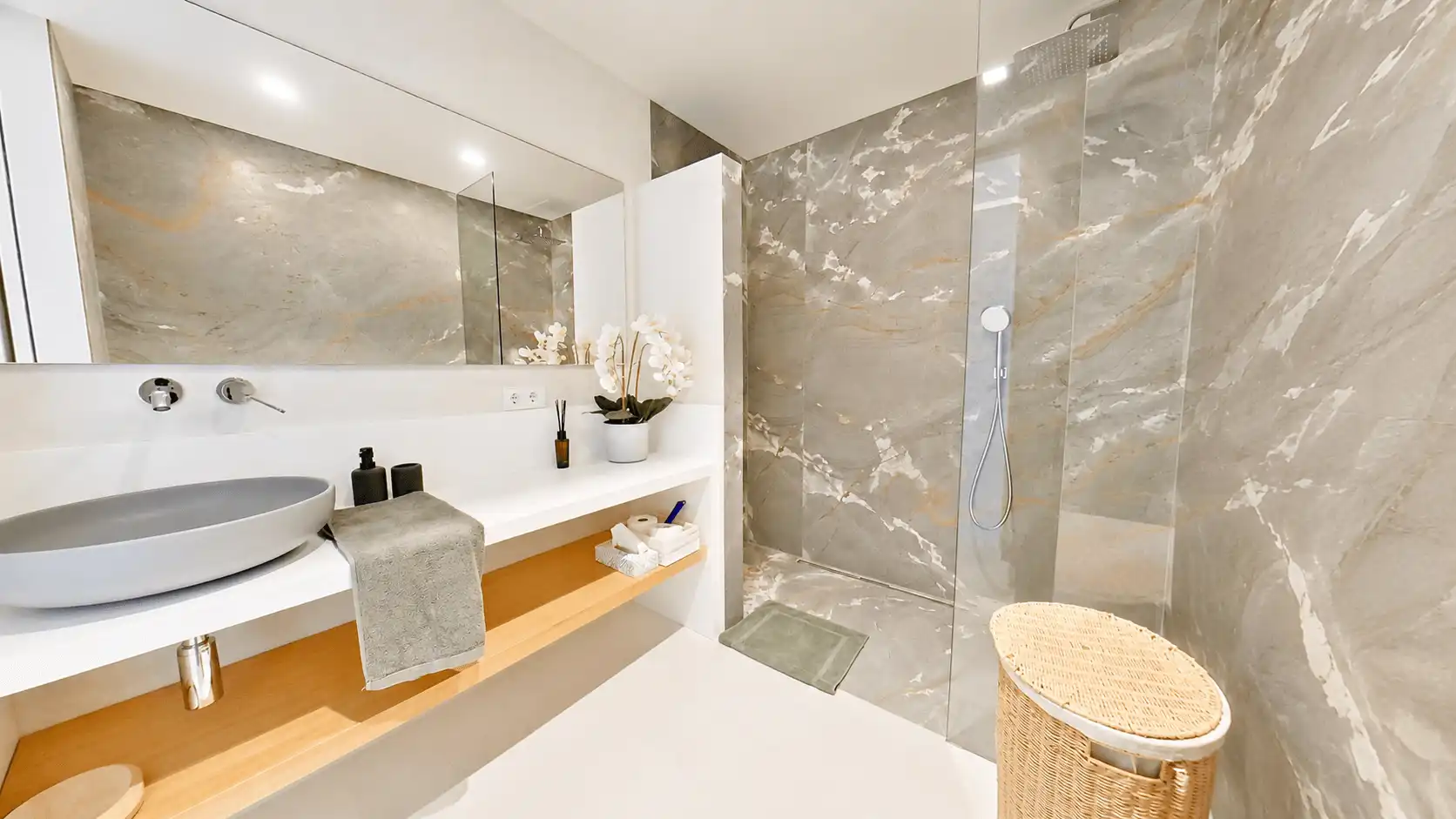 Baño de Ático de alquiler en Son Servera con Calefacción, Trastero y Balcón