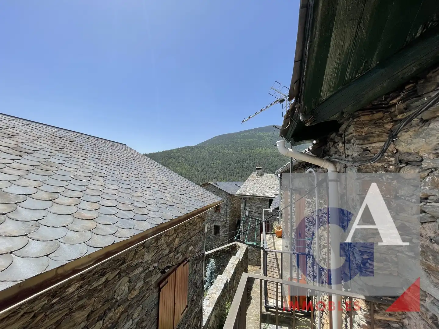 Vista exterior de Casa adosada en venta en Queralbs con Amueblado