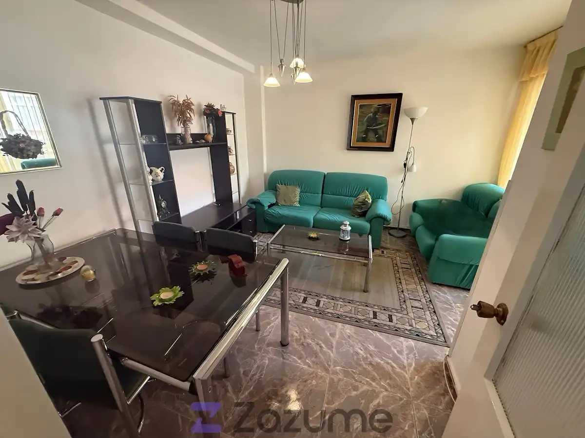 Living room of Flat for rent in Astorga  with Heating, Terrace and Furnished
