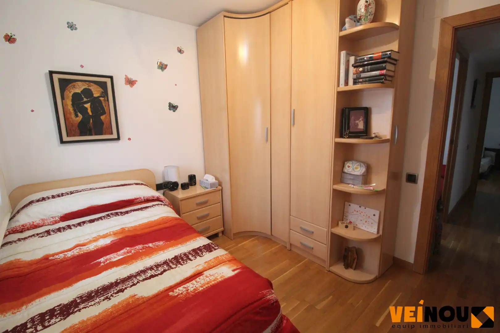 Dormitori de Pis en venda en Esplugues de Llobregat amb Calefacció, Parquet i Balcó
