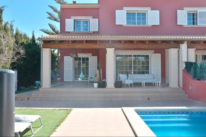 Jardí de Casa adosada en venda en Llucmajor amb Aire condicionat, Jardí privat i Parquet