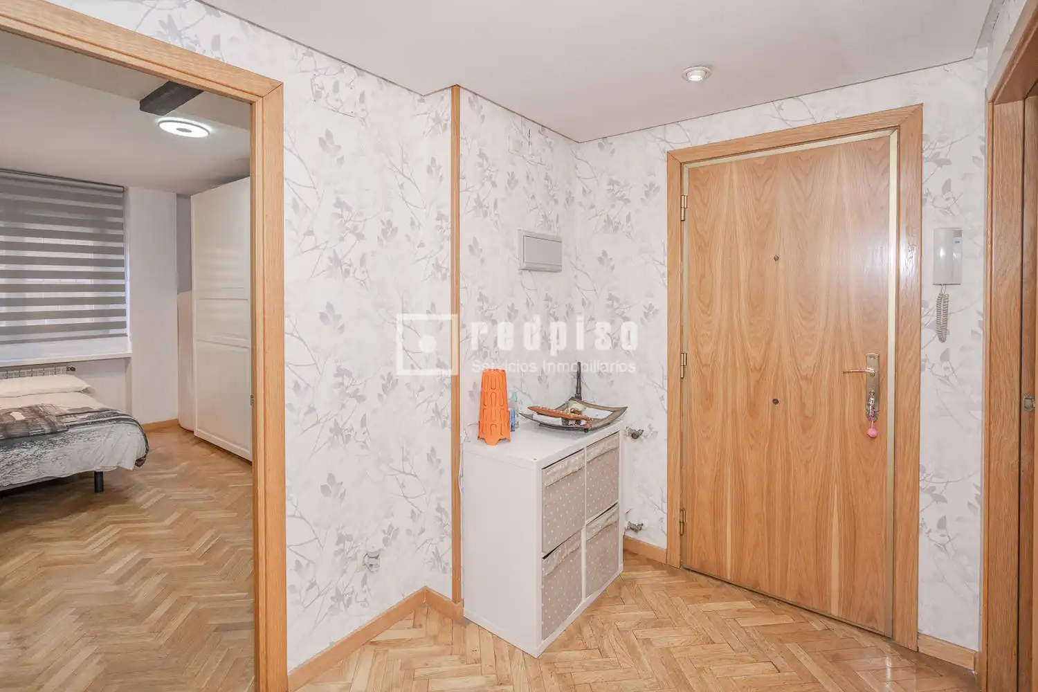 Schlafzimmer von Wohnung zum Verkauf in Arroyomolinos (Madrid) mit Heizung, Parkett und Abstellraum