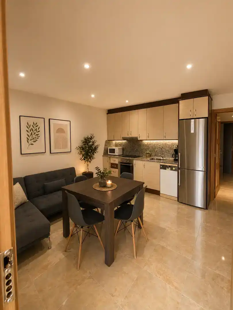 Cuina de Apartament en venda en Cambrils amb Aire condicionat i Balcó