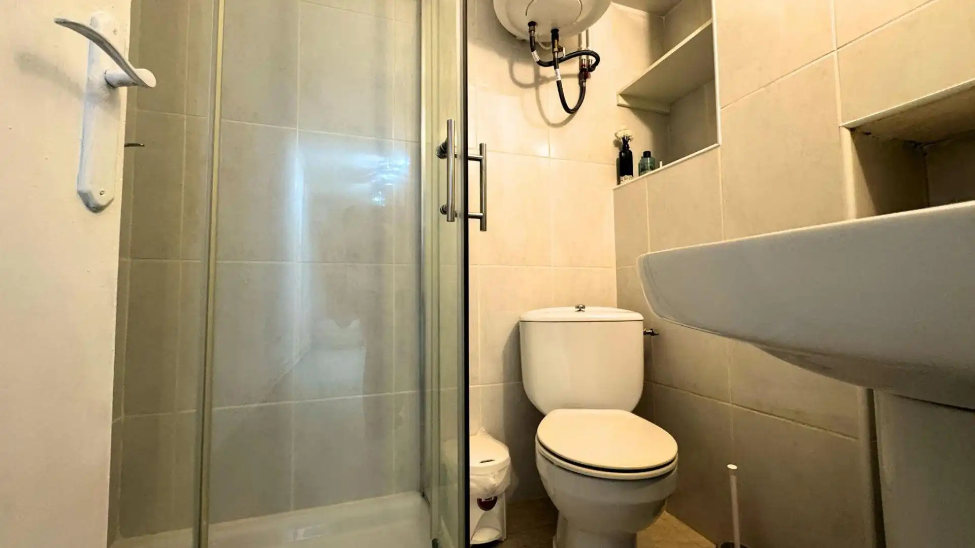 Bathroom of Flat for sale in Alicante / Alacant  with Air Conditioner, Heating and Terrace