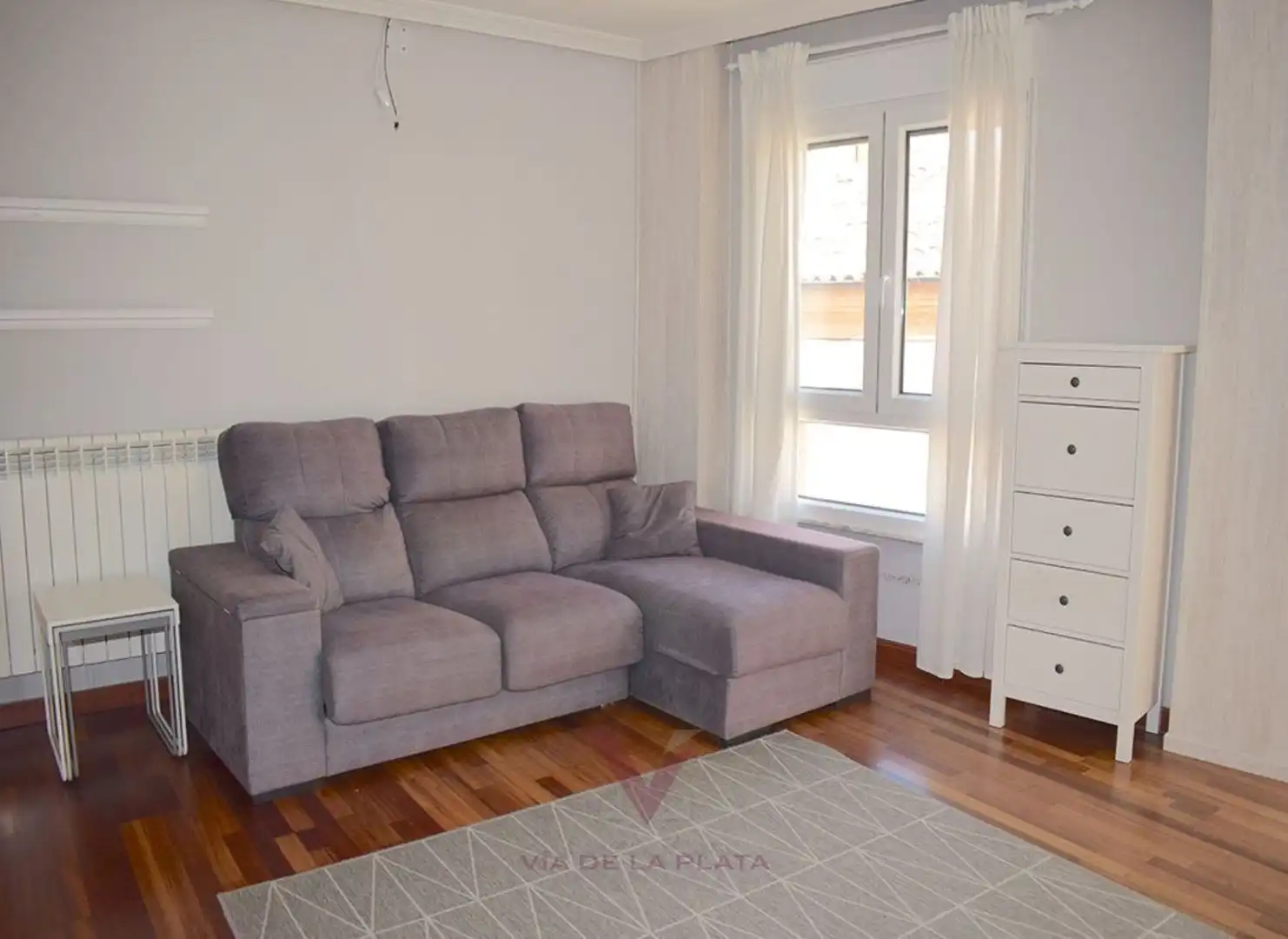 Living room of Flat for rent in Salamanca  with Heating, Furnished and Oven