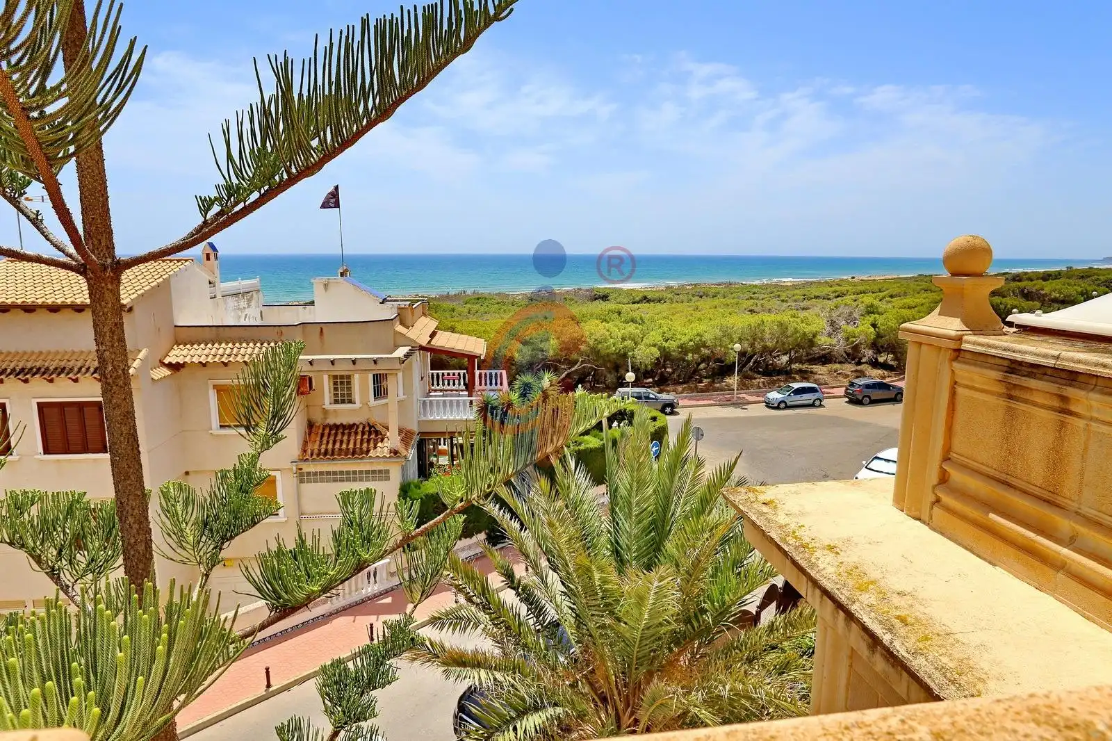 Vista exterior de Casa o chalet en venta en Guardamar del Segura con Aire acondicionado, Jardín privado y Terraza