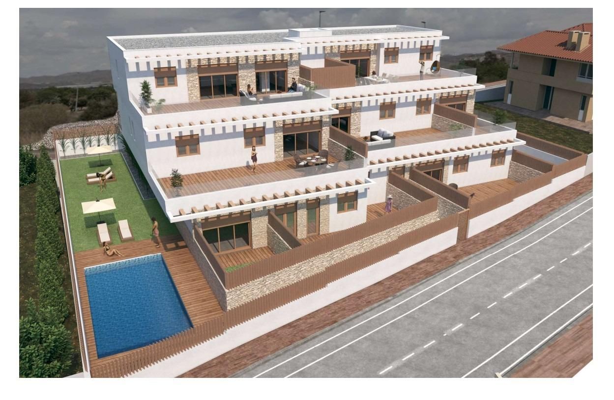 Exterior view of Flat for sale in Águilas  with Terrace, Storage room and Community pool